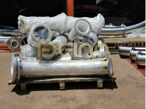 Ceramic Sleeve Lined Pipe Wear Resistant Ceramic Pipe For Lithium Battery