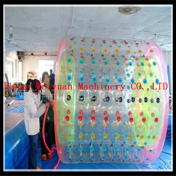 Floating air bubble roller ball inflatable water roller balls