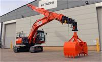 Crescimento quadrado 7100mm de Telescopic Arm Extension da máquina escavadora do aço Q550 12T
