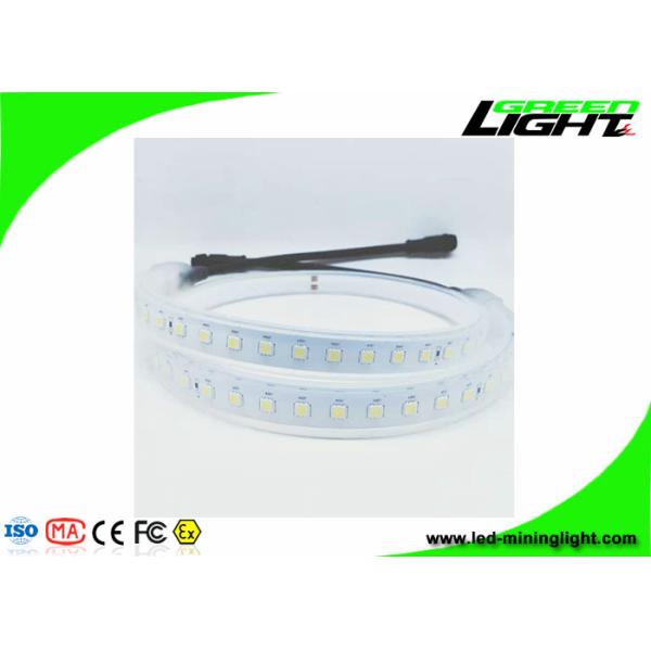 1100LM IP68 Waterproof Led Strip Lights 15W 110V Anti Alkali SMD5050 Silicone Material