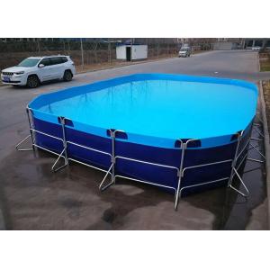 Tarpaulin Thickness 0.7mm PVC Fish Pond with Customized Tarpaulin