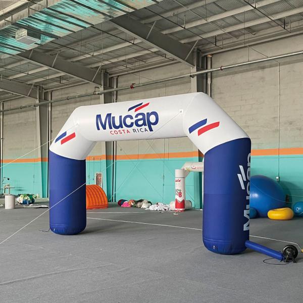 Exibição de eventos ao ar livre Impressão personalizada Impressão à prova d'água Iniciação Bem-vindo Finalização Porta de corrida Desporto Arcos infláveis de ar