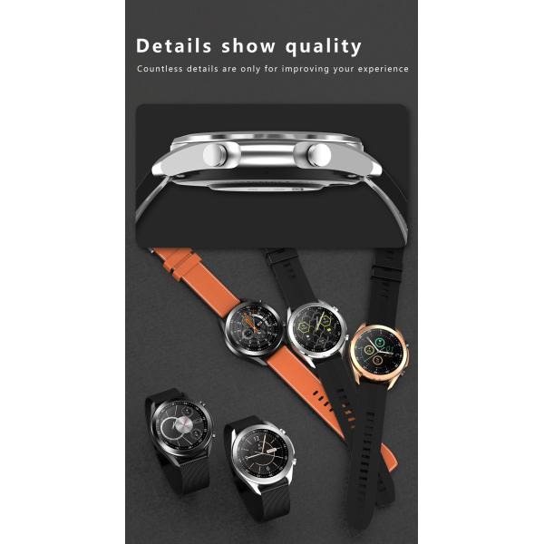 180mah 1,28 звонок Bluetooth датчика Smartwatch IP67 SC7A20 экрана касания дюйма