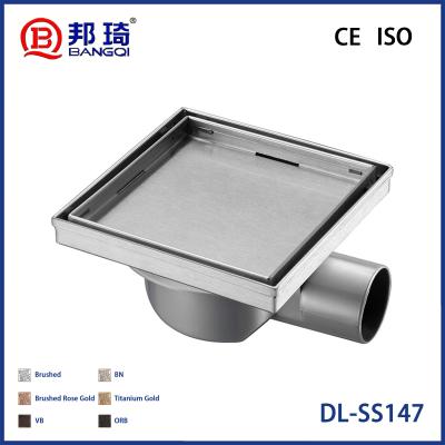 DL-SS147 Drainage de plancher en acier inoxydable européen