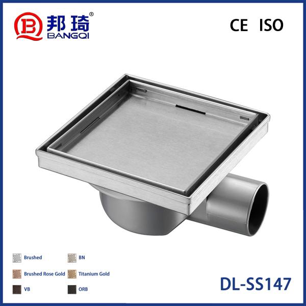 DL-SS147 Drainage de plancher en acier inoxydable européen