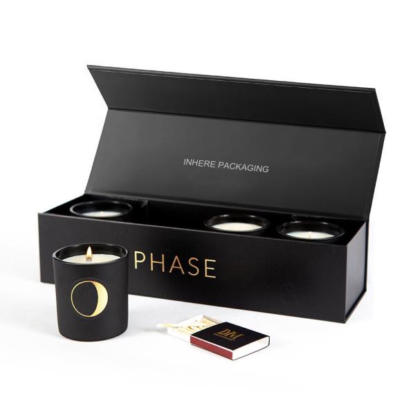 157G Art Paper ECO Friendly Scented Candles Gift Box AI CDR PDF