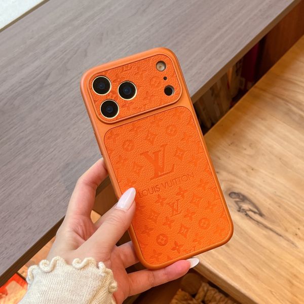 Instant Color-Changing Lambskin Embossed Case for 15-17pm