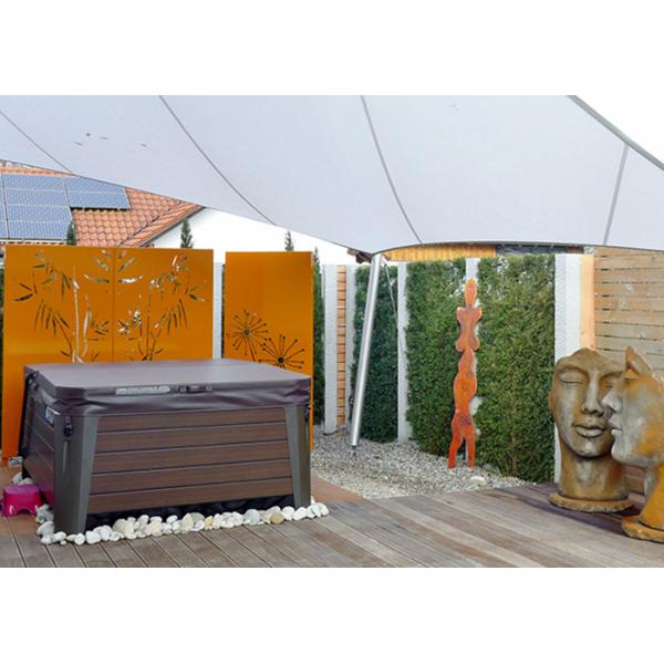 Decorative Stainless Steel Garden Ornaments With Bamboo Patterns