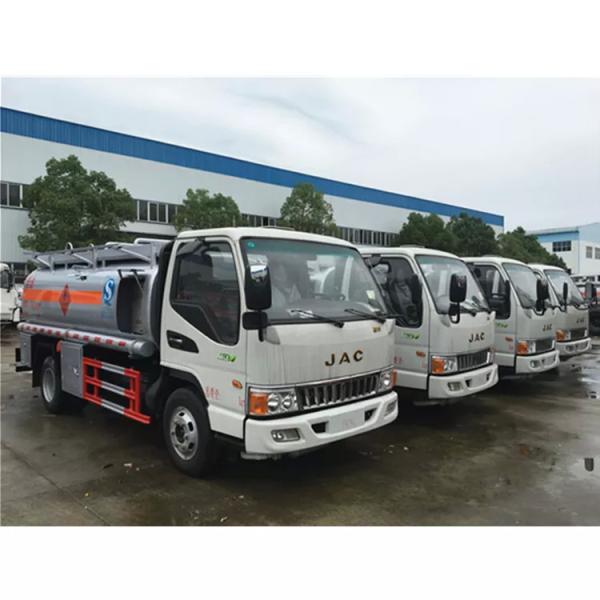 Caminhão 90km/H 5000L JAC Carbon Steel de 5 Ton Small Oil Fuel Tank