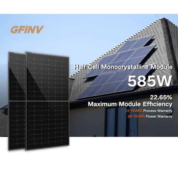144 Cells Photovoltaic Solar Panels 450-650W Mono Silicon Solar Panels