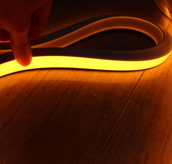 super brightness yellow square neon led light  smd2835 pvc tube 12v  for house