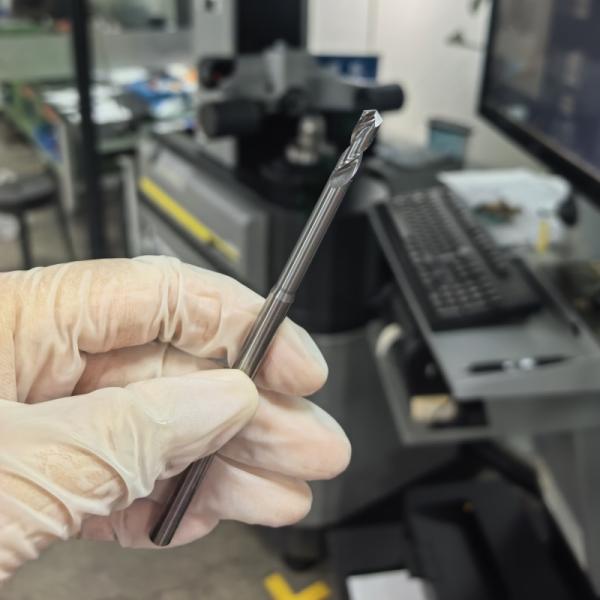 High Precision 6mm Carbide Drill Bit CNC Drill End Mill Tool For Combined Machining