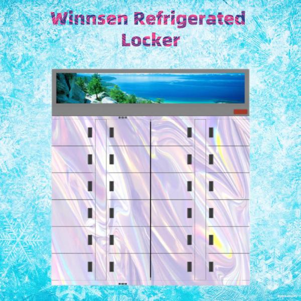 Свежие продукты Refrigerated замороженное удаленное управление ODM OEM Winnsen шкафчика