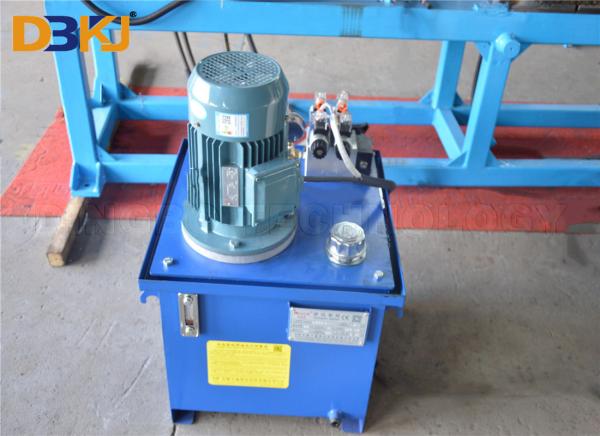 Hydraulic Electrical Rolling Shutter Door Roll Forming Machine With PLC Control System