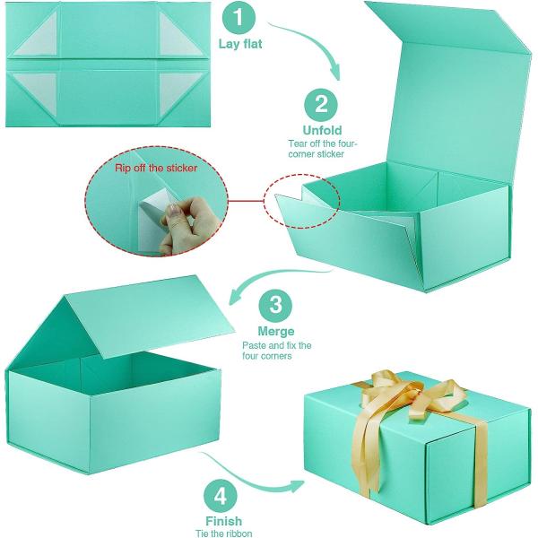 Складчивая бумажная коробка для упаковки