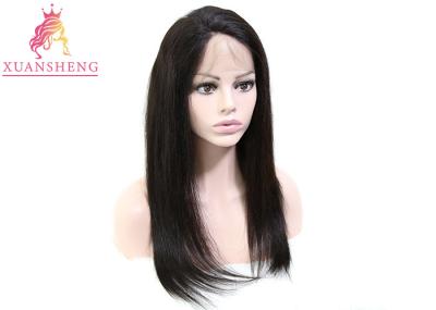 Brazilian Full Lace Human Wigs Unprocessed Hair Straight No Shedding And No Tangle
