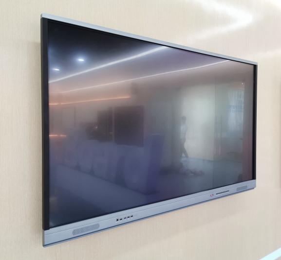 4K 55 65 75 86 98 polegadas painel plano interativo interactivo quadro branco quadro inteligente para reunião de ensino