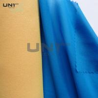 Double adhésif 100% de interlignage fusible tissé coloré de polyester de point, qui respecte l'environnement