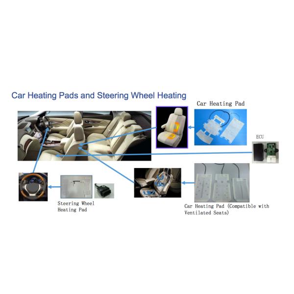 Auto Car Seat Heating Pad Element Accessories Parts Replacement Custom