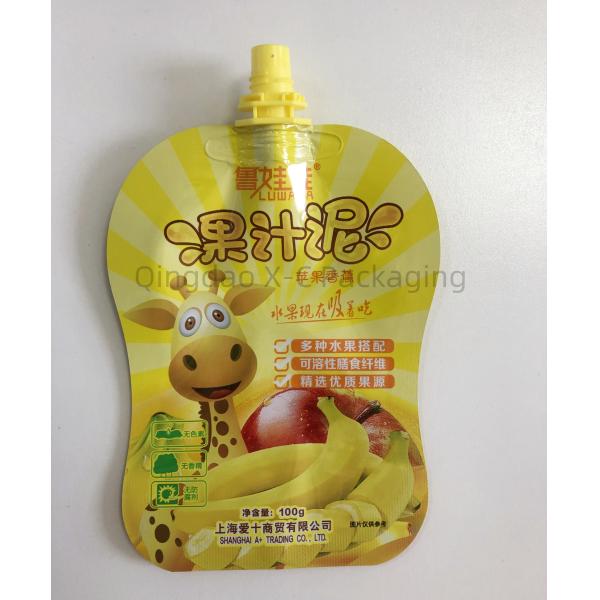 Poche debout avec une excellente hydratation et une barrière à l'oxygène,