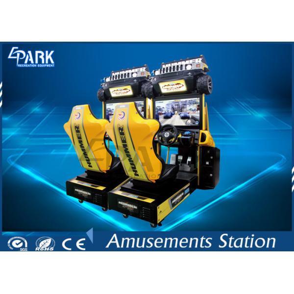Car Racing Arcade Machine For Shopping Center L1000 * W1575 * H2100 MM