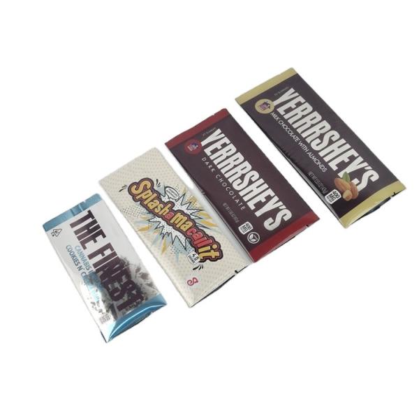SGS 120mic MOPP Children Resistant Mylar Bag 500mg VMPET Candy Edibles