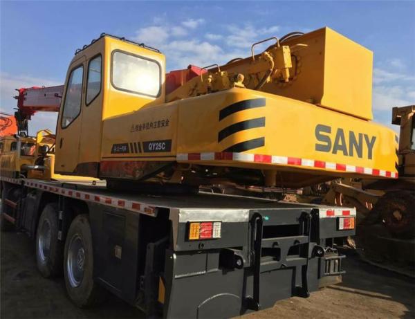 Used Sany 25t truck crane/sany 50ton crane/QY25C mobile truck crane