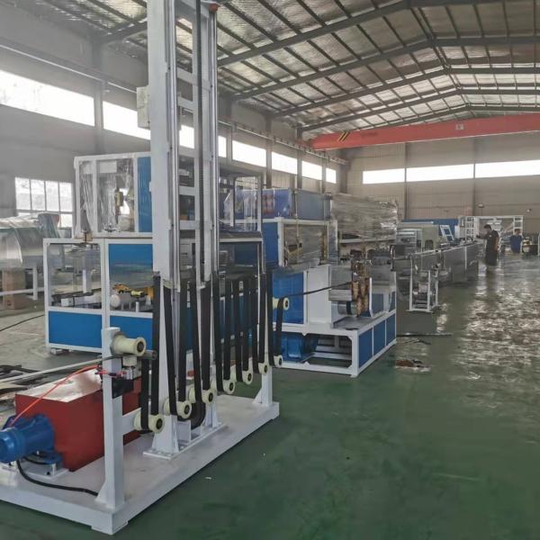 200 Kw Pet Extruder Machine for Plastic Coated Geo Strap Band Excellent Performance
