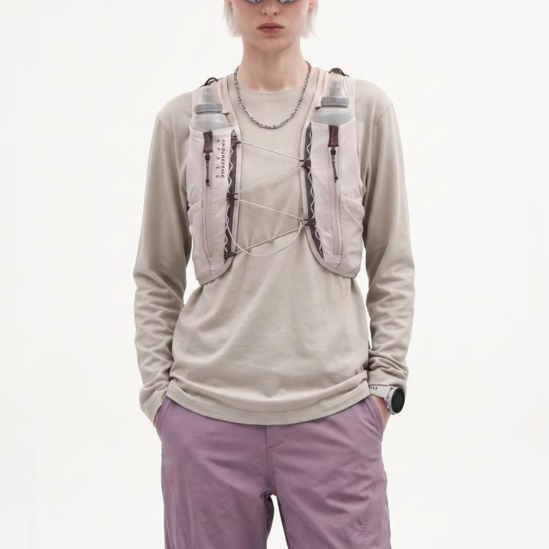 Unisex Reflective Mountain Long‑Sleeve Tee | 2026 Autumn Outdoor Hiking T‑Shirt OEM ODM