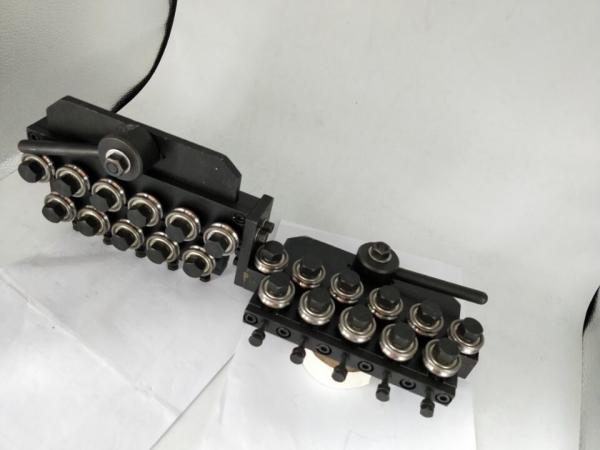 30mm 18 Rollers Motor Rewinding Machine Manual Handle High Efficiency