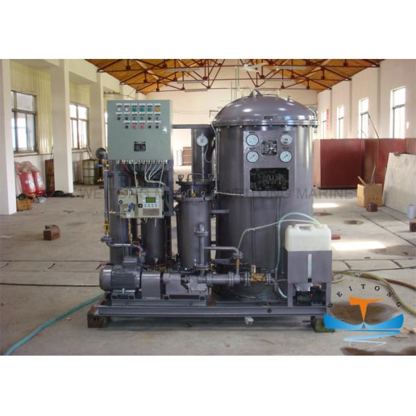 LCD Display Oily Bilge Water Separator With Fiber Filter And Membrane Permeation