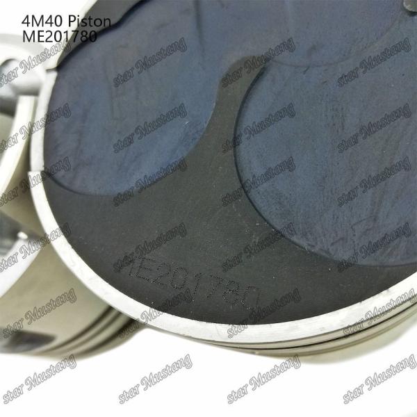 4M40 Engine Piston Anode Without Oil Gallery ME201780 For Mitsubishi Engine Spare Parts
