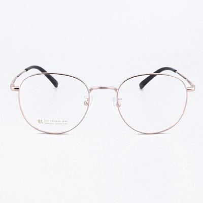 RBW003 5 Colours Round Unisex 143mm Titanium Optical Frame