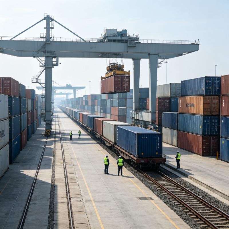 Shipping From China To Spain Rail Freight Customs Clearance DDP Services