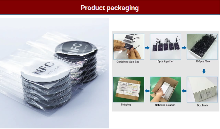 Custom RFID  Epoxy PVC Tag Personalization Logo Waterproof Bird Shape Fine Smart Label NFC 213 216 With Adhesive Backing