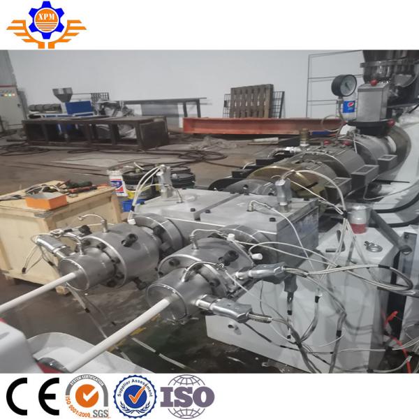 Multi 2 Strands PVC Pipe Extrusion Line 37KW Pvc Tube Making Machine High Wear Resistant
