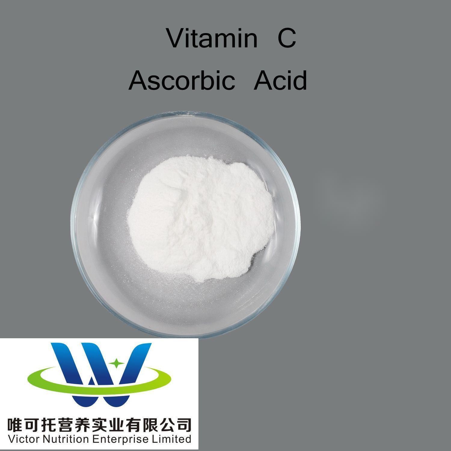 Resource Natural Food Grade USP 36 Standard Ascorbic Acid Powder 99% for Customization