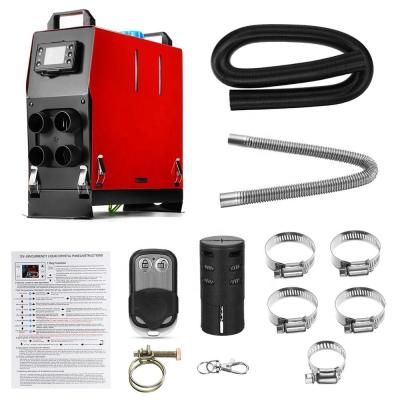 4 Holes 12v 8kw Diesel Air Parking Heater / Remote Control All In One Diesel Heater