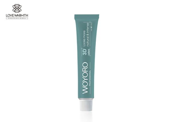 O creme permanente livre químico natural da cor do cabelo nenhum cabelo danificou a baixa amônia