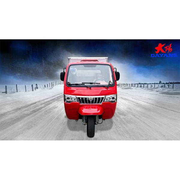 Single Cylinder Electric Cargo Tricycle with Water Cooling and Maximum Speed ≥70Km/h