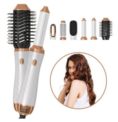 7 In 1 Fast Drying Curler Straightener Multi Function Hair Styler White