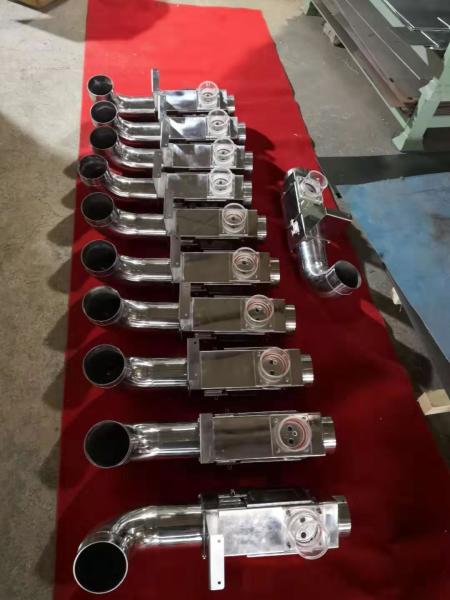 6m Machined Precision Components / Laser Cutter Parts Tube Or Plate 16-180mm Dia