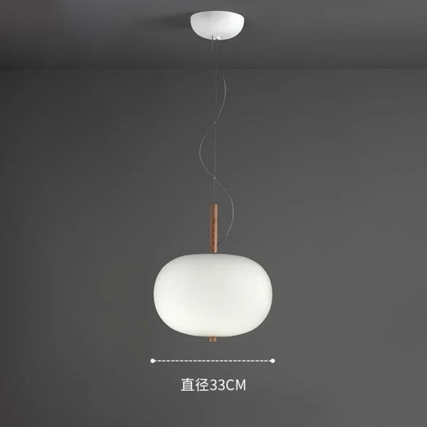 Scandinavia Pendant Light Big Glass Ball Ceiling Chandelier Suspension Hanging (WH-GP-199)