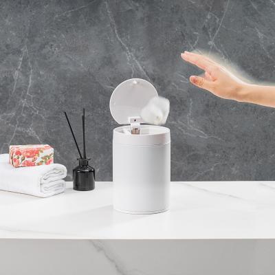 OEM Office Toque Lixeira Resíduos 3L Desktop Mini de aço inoxidável