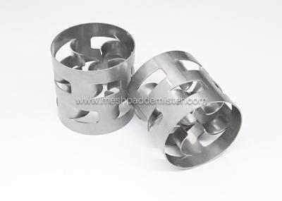 Wet Scrubber Metal Pall Ring Random 2 Inch Diameter Stainless Steel