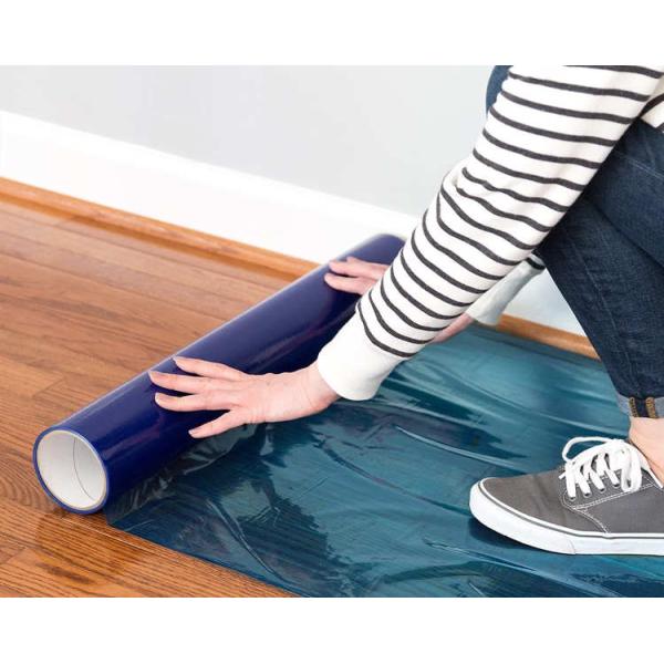 фильм предохранения от пола 600mm*50m пол твердой поверхности 50 микронов деревянный