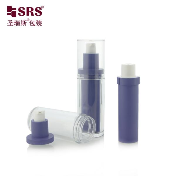 30ml Refillable PET PP Cosmetic Bottle for Serums and Lotions
