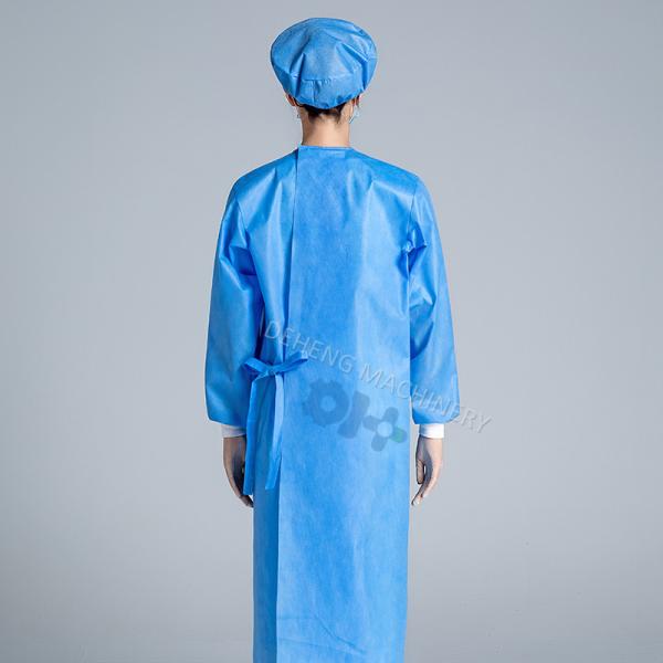 2020 New Automatic Non Woven Disposable Hospital Surgical Gowns Making Machine