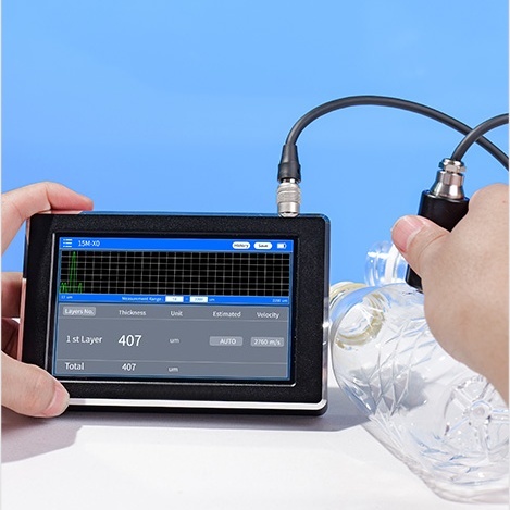 86216 Multilayer Ultrasonic  Coating Thickness Gauge with Micron-Level Accuracy and High-Definition IPS Color Display