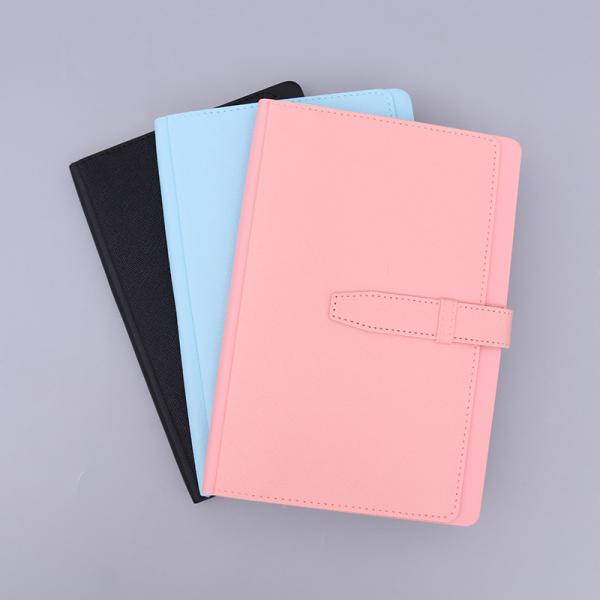 A5 PU Leather Notebook Set With Pen For Business Promotion And Customized Inner Pages